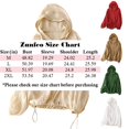 thumbnail image 2 of Zunfeo Cotton Linen Blouse for Women Hooded Lightweight Sun Protection Shirts Quick-dry Button Down Outdoor Tops New Arrivals White, 2 of 4