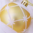 thumbnail image 4 of Christmas Tree Ornament Set 16Pcs Plastic Candy Ball Hanging Ornaments Set Christmas Home Holiday Party Decorations, 4 of 5