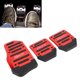thumbnail image 5 of Pedales Kit De Cubiertas De Pedales De Coche aleación De Aluminio Antideslizante Freno De Gas Transmisión Manual Almohadillas De Pedal Universales Para La Mayoría De Los Coches, 5 of 7
