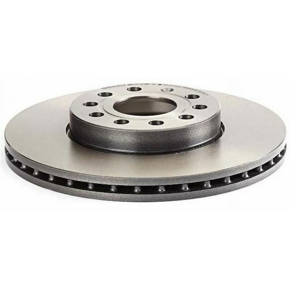 Front Brake Rotor - Compatible with 2005 - 2021 Volkswagen Jetta Sedan 2006 2007 2008 2009 2010 2011 2012 2013 2014 2015 2016 2017 2018 2019 2020