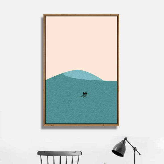 IDEA4WALL Framed Canvas Wall Art for Living Room, Bedroom Natural Scenery Canvas Prints for Modern Home Decoration Ready to Hang