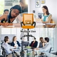 thumbnail image 4 of BestOffice Ergonomic Mesh Office Chair, Lumbar Support, Adjustable Swivel Computer for Back Pain Relief, Home Office (Orange), 4 of 8