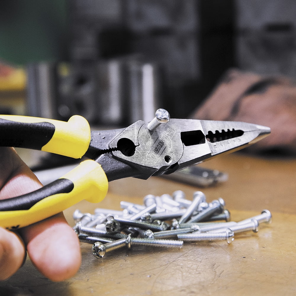 Klein Tools J2078CR All-Purpose Pliers with Crimper