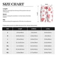 thumbnail image 5 of Rocae Pink Hearts for Men's Soft Sleep Pajama Shorts, Waistband and Pockets, 5 of 9