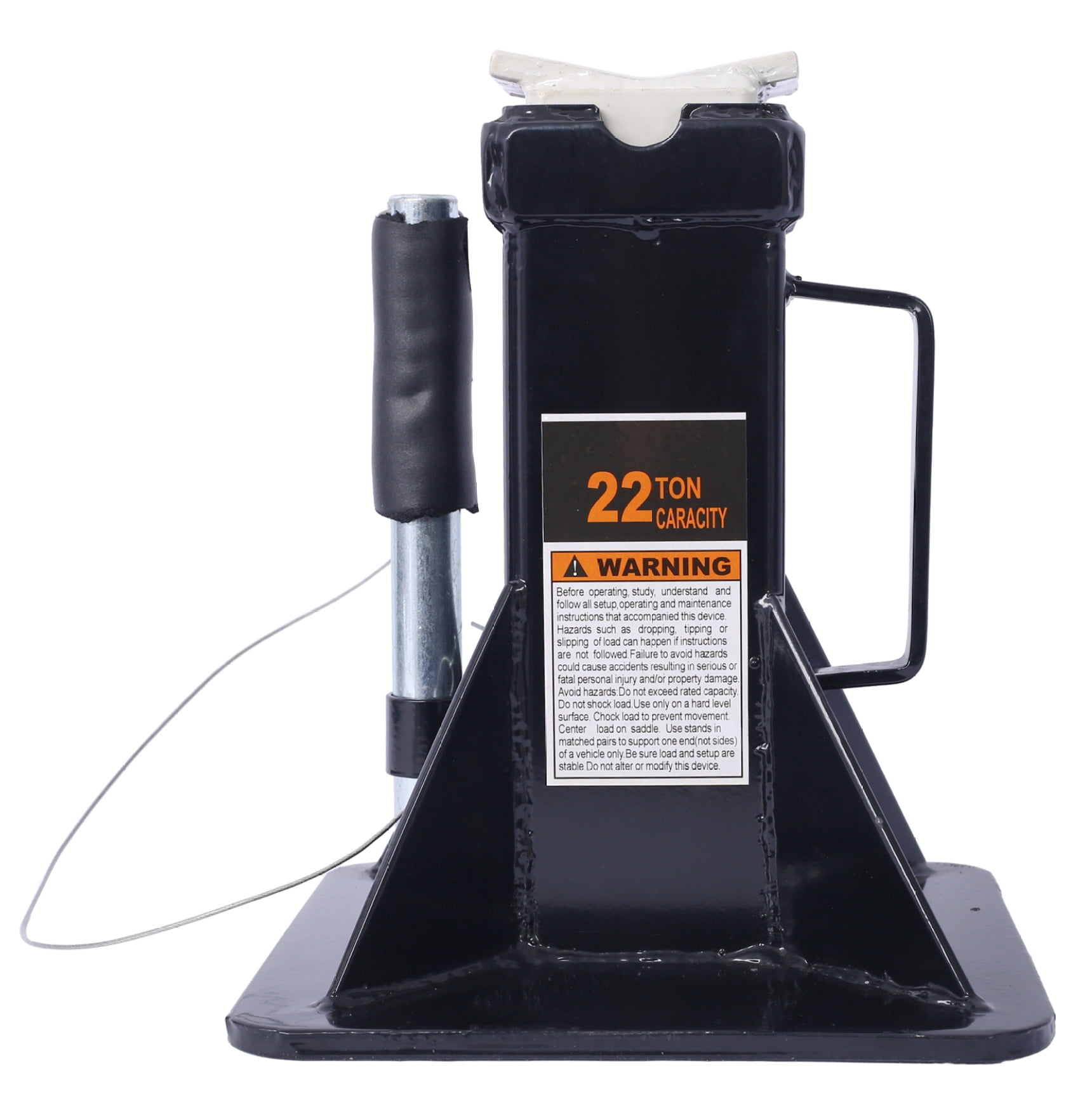 Car Jack Stands 22 Ton (44,000lb) - Heavy Duty Pin Type - 1 Pair