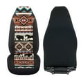 thumbnail image 4 of Uorisanigo Front Car Seat Cover, 2Pcs Car Accessories with Auto Seat Covers Protect Accessories for Men, Ethnic Geometric Aztec Horse Cow Auto Seats Cushions, 4 of 7