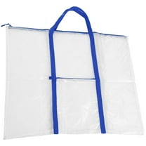Portable Portfolio Bag for Bulletin Board and Poster Arts with 1 Set of Storage Pockets and Handles