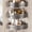 3 Pack, variant on Triangle Shower Caddy, Corner Suction Cup Shower Shelf, No Drilling Bathroom Organizer, Removable Adhesive Waterproof Rustproof, with Hooks
