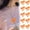 Orange, variant on openpig 10mm Bow Shape Straw Topper, Bow Straw Covers Cap Toppers, Reusable Cute Silicone Straw Tips Lids Protectors, Straws Accessories, Orange