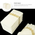 thumbnail image 2 of UPOUART 50Pack Rectangular Napkins for Table with Elegant Style in Assorted Color, 2 of 7
