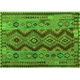 thumbnail image 1 of Ahgly Company Indoor Rectangle Oriental Green Traditional Area Rugs, 4' x 6', 1 of 1