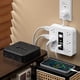 thumbnail image 3 of 16-in-1 Power Strip with Switch & Surge Protection, 16 in 1 Surge Protector, Flat Plug Power Strip Surges Protector, 16 Ac Outlets, 3 USB & 2 Type-C Ports, Time Display for Home,Office (#b-White), 3 of 7