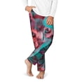 thumbnail image 2 of Yiaed Psychedelic Hairless Cat Print Teenagers' Lounge Pants, Loose PJ Bottoms, Long Pajama Pants for Men-Small, 2 of 6
