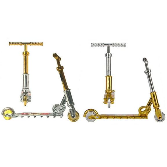 4 Pieces Plastic Mini Finger Scooter Bike Fingerboard Skateboard Wheels Board Toys TAPDRA Spare Part