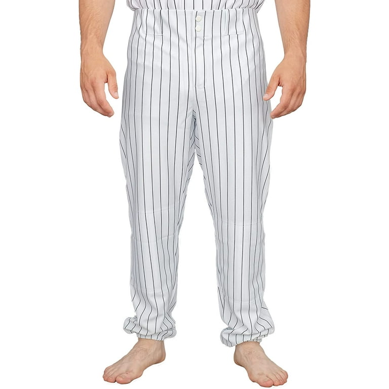  The Warriors Furies Pinstriped Baseball Jersey (Mens Large)  White : Clothing, Shoes & Jewelry