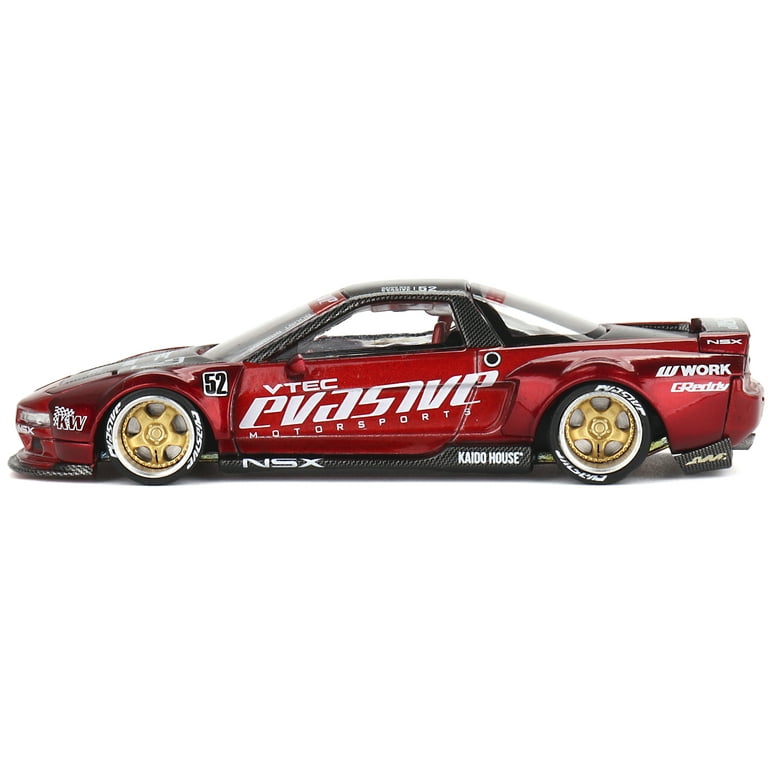IN STOCK-Kaido House x Mini GT 1:64 Honda NSX Evasive V1 Red