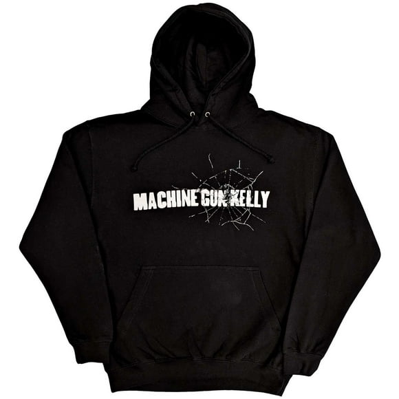 Machine Gun Kelly Chandail à Capuchon pour Adulte à Effet Craquelé