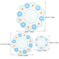 thumbnail image 2 of HEALEEP 3Ud Bases Antideslizantes De Silicona Para Ollas Y Recipientes En Cocina Color Azul, 2 of 7