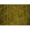 thumbnail image 1 of Ahgly Company Indoor Rectangle Oriental Yellow Industrial Area Rugs, 6' x 9', 1 of 4