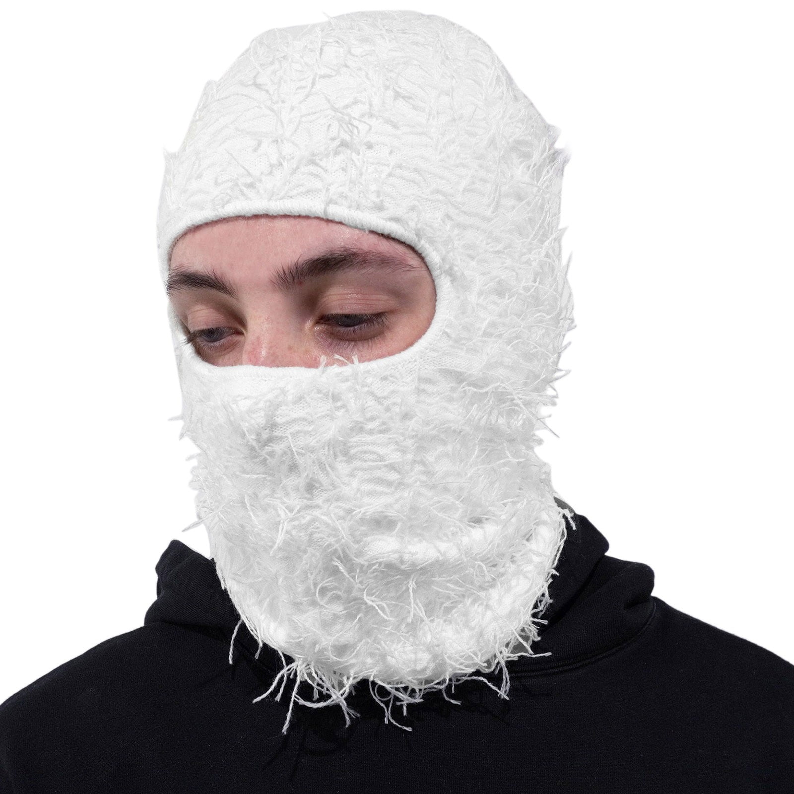 小物 melt the lady feather balaclava white 076dbaf7-deab-407e-b73a-