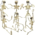 thumbnail image 1 of Decoraciones de Esqueletos de Halloween CAMIRUS 16 pulgadas 6 piezas, 1 of 3