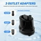 thumbnail image 3 of Bomba de agua Simple Deluxe 660GPH sumergible 2500L/H 45W, 3 of 7