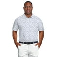 thumbnail image 5 of Ben Hogan Men's & Big Men's Performance Micro Fall Leaf Short Sleeve Golf Polo Shirt, Sizes S-5XL, 5 of 7