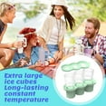 thumbnail image 4 of Pebbuoy Silicone Ice Mold Cylinder Ice Cube Tray for 20-40oz Tumbler Cup with Lid Hollow Shape Stackable Easy Release Juice Whiskey Cocktail Ice Cubes Maker Summer Gifts, 4 of 7
