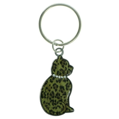 Buy Cheetah Print Cat Shaped Keychain Online Lebanon Ubuy