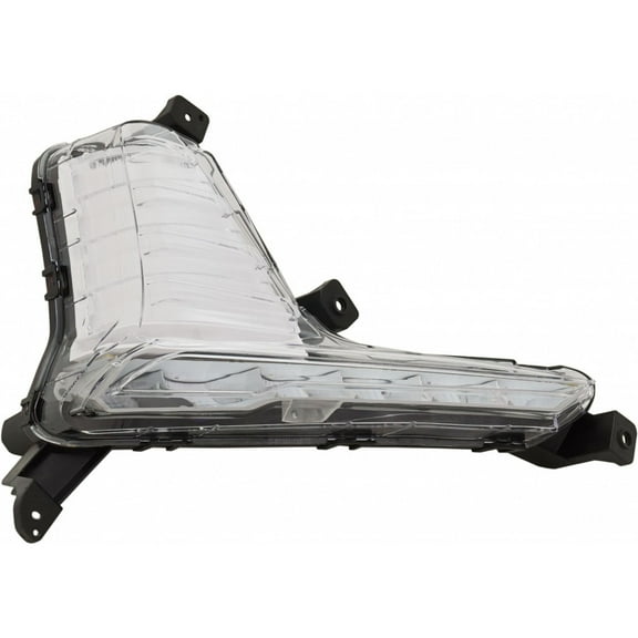 For Hyundai Sonata 2018 2019 Daytime Running Light Assembly Passenger Side | CAPA Certified | Standard Bumper | LED | Replacement For HY2563104, HY2563104C | 92208C1700