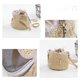 thumbnail image 2 of Hamster Shoulder Bag Breathable Soft Warm Adjustable Strap Small Pet Carrier Bag for Guinea Pig Sugar Glider One Size Light Coffee, 2 of 2