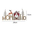 thumbnail image 2 of Letrero colgante navideño Letrero de madera para puerta Decoración navideña para pared de puerta Decoración para árbol de Navidad, 2 of 5