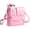 Pink, variant on Crossbody Water Bottle Holder, Adjustable Strap Leather Pouch Compatible with Stanley 30oz/40oz Tumbler