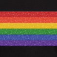 thumbnail image 3 of CafePress - Glitter Rainbow Pride Flag Dark T Shirt - Men's Classic Graphic Cotton T-Shirt, 3 of 4