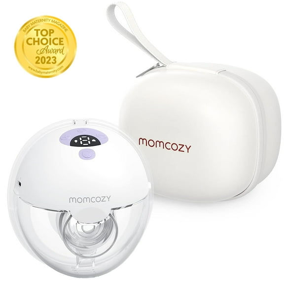 Momcozy M5 Hands Free Breast Pump, Wearable Breast Pump with 3 Modes & 9 Levels