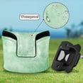 thumbnail image 6 of Haosy Colorful Green Watercolor Golf Mallet Putter Cover Strong Magnetic Leather Golf Club Headcover Closure, 6 of 7