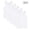 White, variant on 5 Pack Girls Tank Top Solid Sleeveless Undershirts Cami Scoop Neck Undershirts Soft Dance Tank Tops for Toddler White 6 Years