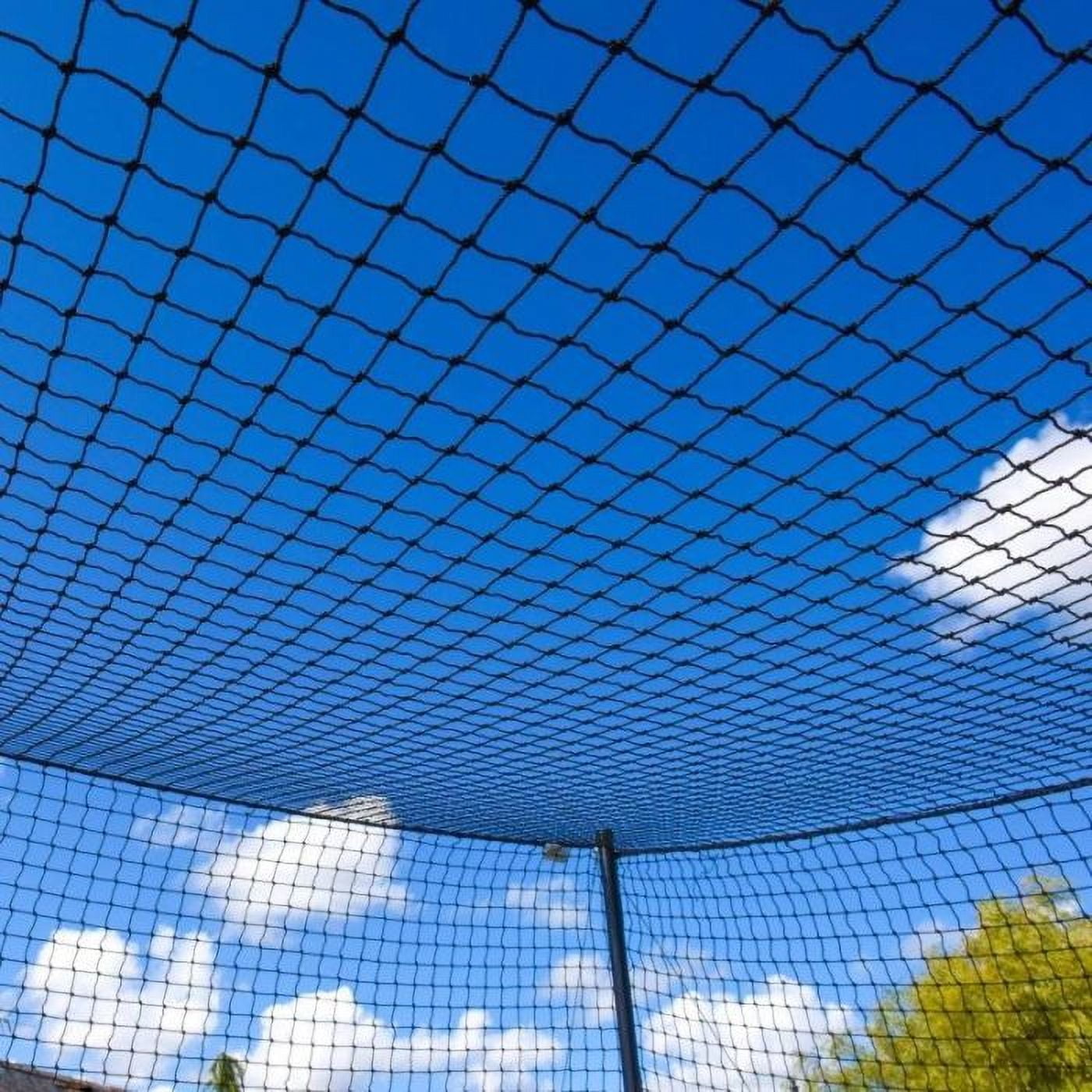 FORTRESS Baseball Batting Cage Nets | Heavy-Duty HDPP Fully Enclosed Baseball & Softball Cage Netting [14 Sizes & 3 Grade Options] – NET ONLY