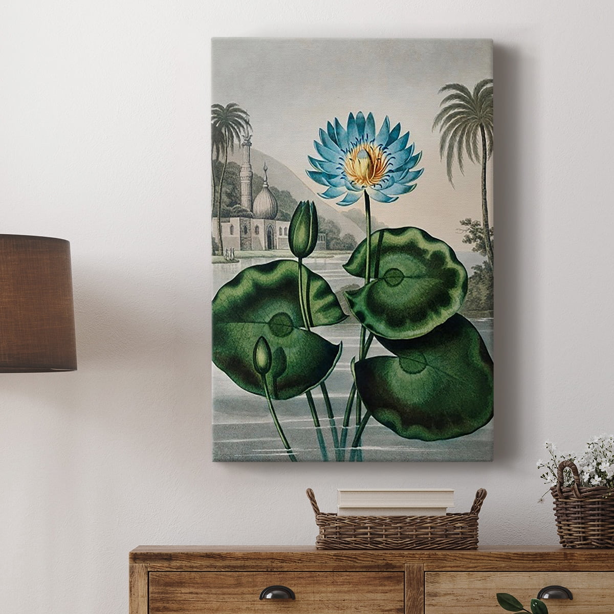 Temple of Flora IX Premium Gallery Wrapped Canvas - Ready to Hang