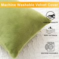 thumbnail image 4 of 1 MIDDLE ONE 2 Pack Small Pillow Memory Foam Mini Pillow 11 X 7 Inches for Travel Sleeping Nap and Neck Knee Lumbar Support Tiny Pillow Cushion for Pet Dogs (Sage Green), 4 of 4