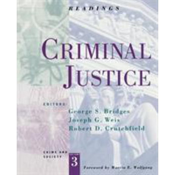Pre-Owned Criminal Justice: Readings (Paperback) 0803990804 9780803990807