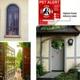 thumbnail image 4 of Pet Alert Fire Safety Sticker Decal, Emergency Rescue Warning Decal for Windows, 10pc Pet Safety Stickers for Home, Eye-Catching Decal to Alert Firefighters about Pets Inside, 4 of 6
