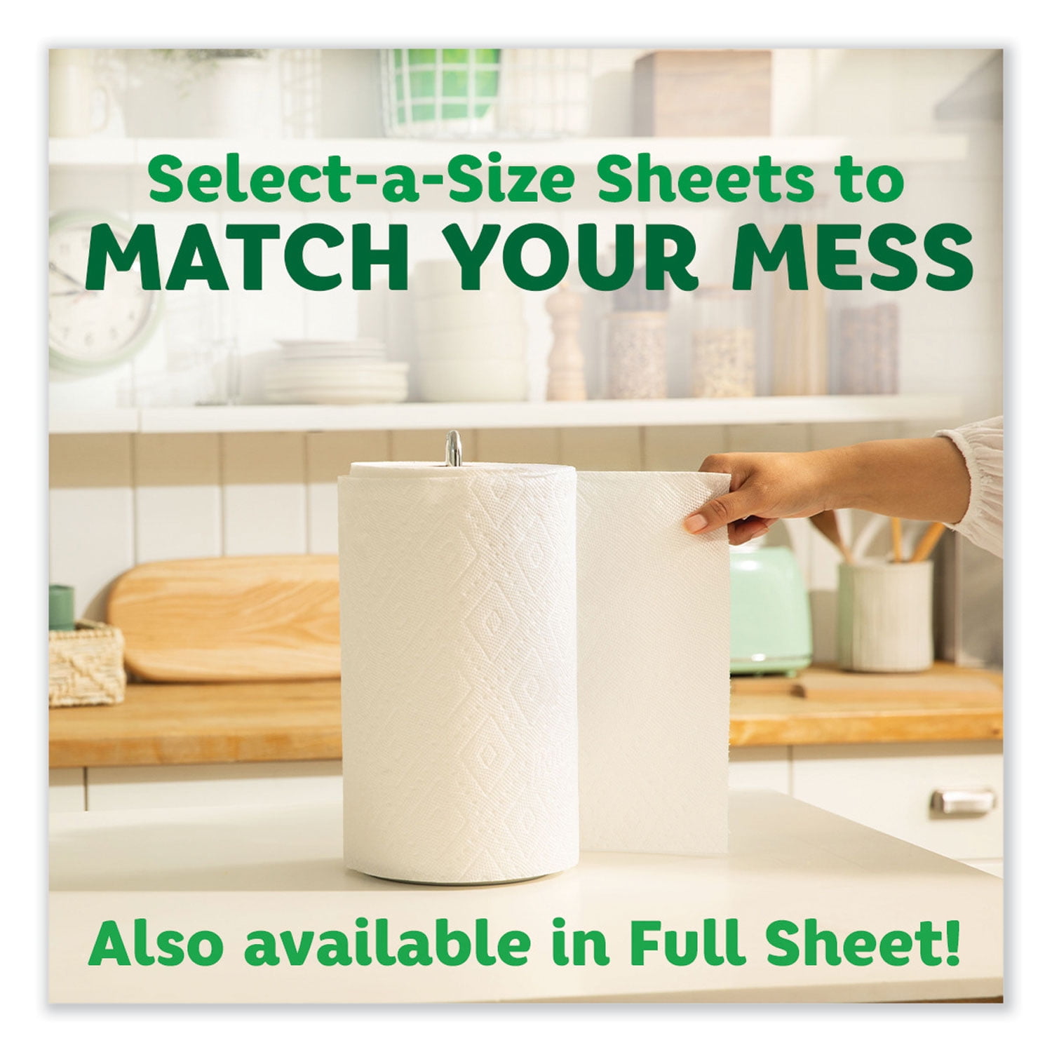 select-a-size Kitchen Roll Paper Towels, 2-Ply, 5.9 X 11, 74 Sheets/roll, 24 Rolls/carton