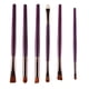 thumbnail image 5 of Pinceles de maquillaje Pincel líquido para definir sombras de ojos Café morado, 5 of 5