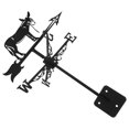 thumbnail image 3 of Miangastore Rustic Weathervane 1Set Iron Material For Yard And Roof 59.00X33.00X29.00In, 3 of 9