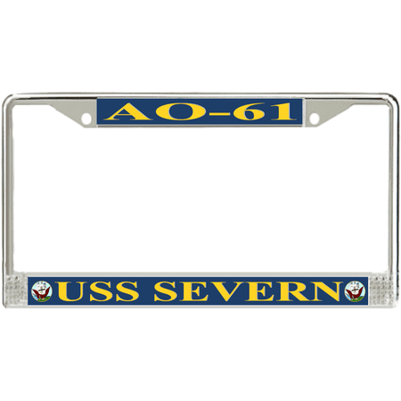 USS Severn AO-61 License Plate Frame