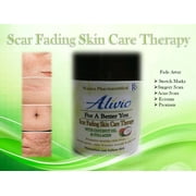 Alivio Scar Fading Skin Care Therapy Treatment - Fades Surgery Scars, Acne Scars, Stretch Marks, Eczema, Psoriasis 6oz