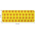 thumbnail image 7 of Yellow Sunflower Flower Pattern Kitchen Rug Mat,Kitchen Runner Rugs Non Skid Washable,Decorative Kitchen Floor Mats for Kitchen,Sink,Laundry,17"x47.2", 7 of 7