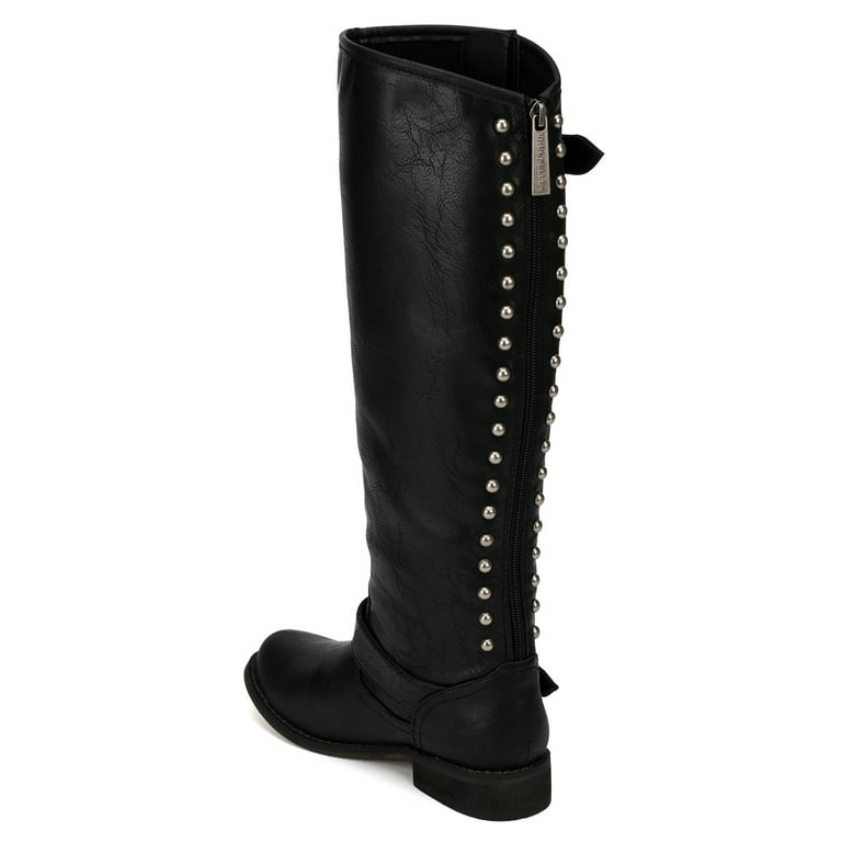 Breckelles boots studded best sale