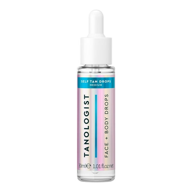 Medio autobronceador Tanologist para rostro y cuerpo, 30 ml, vegano